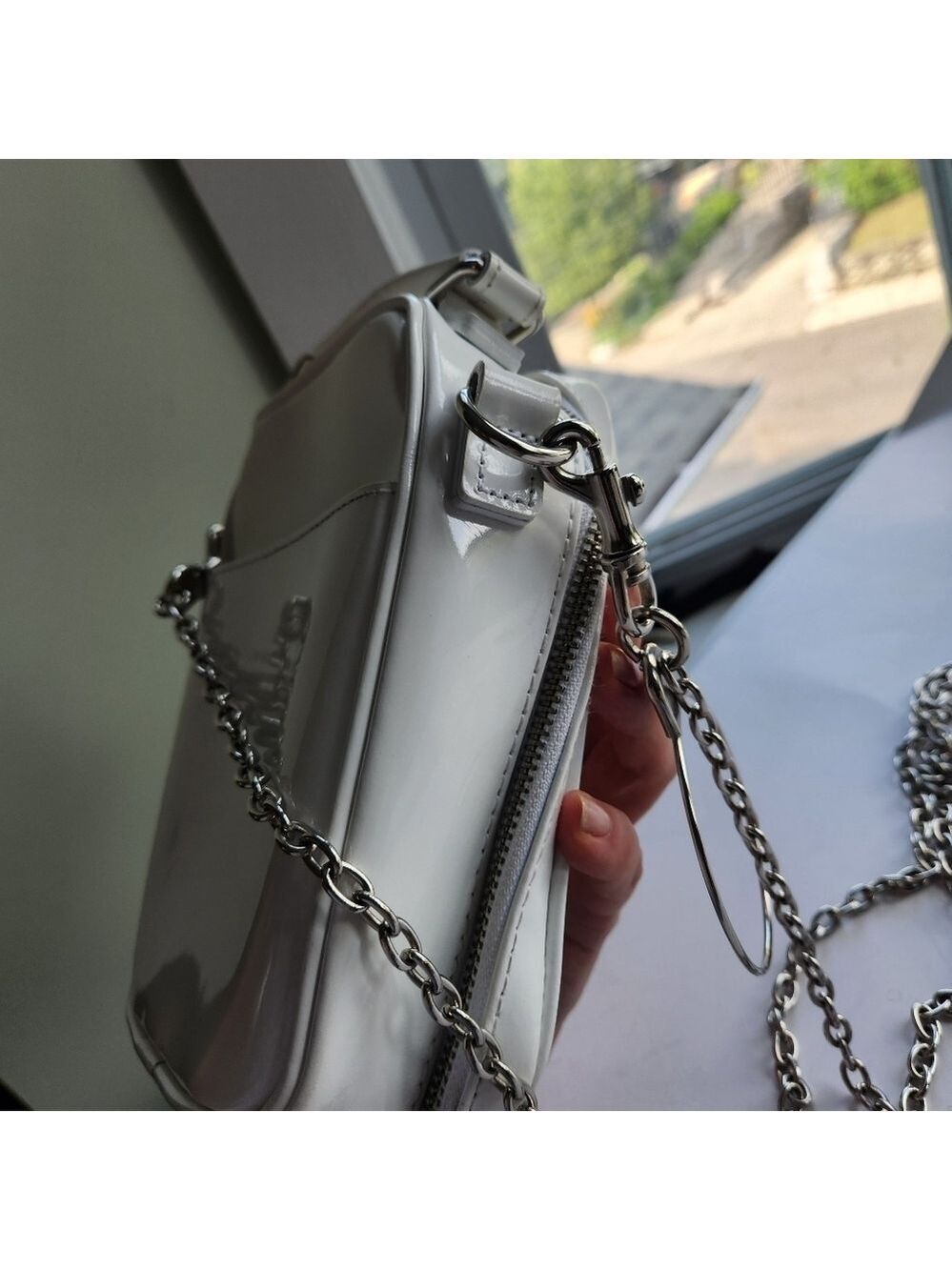 Junya Watanabe white patent leather bag BNWOT - Picture 12 of 14